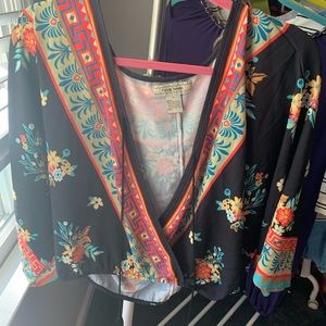 Flying Tomato 3/4 Sleeve Multi-Colored Set